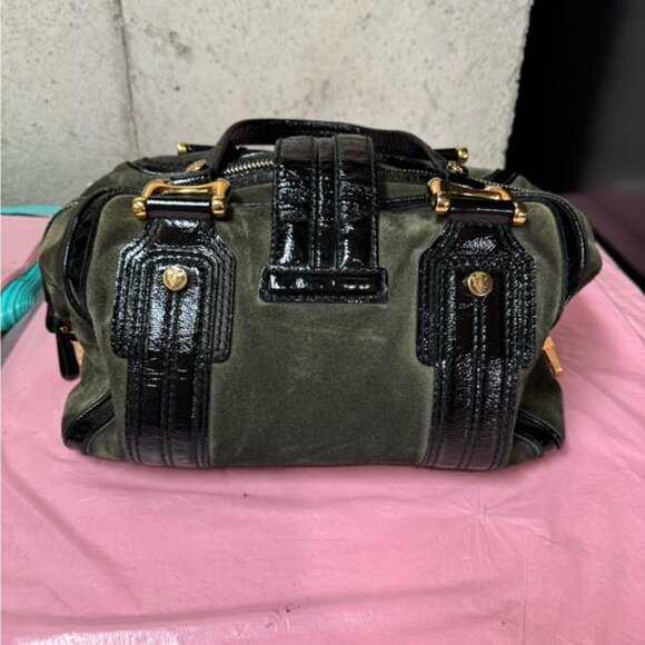 Gucci Suede Medium Aviatrix Handle Bag - Picture 6 of 14